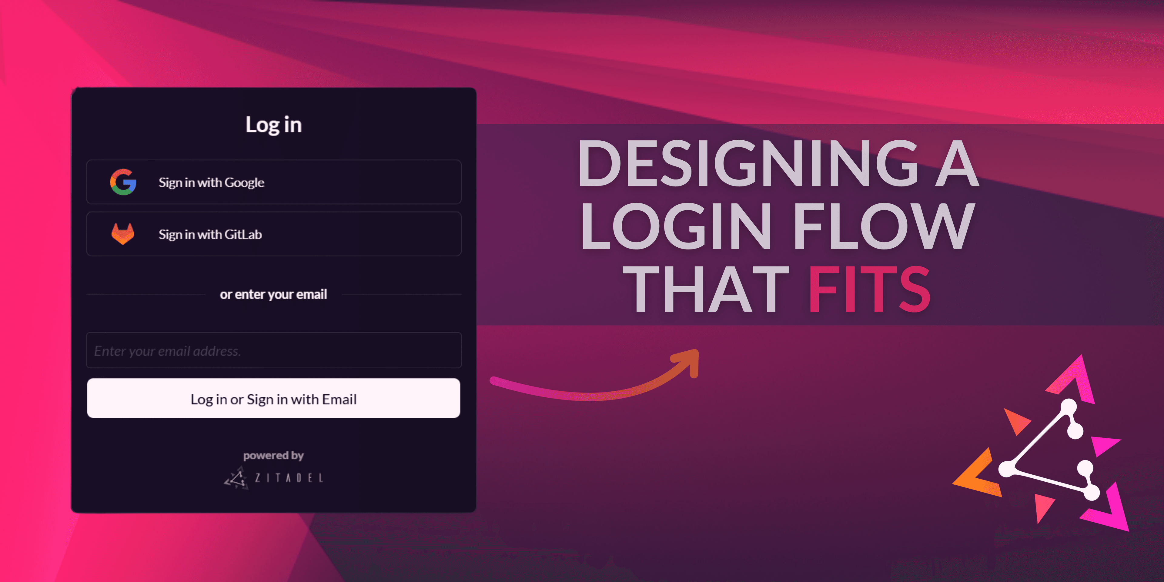 Designing a Login Flow That Fits with Zitadel preview image