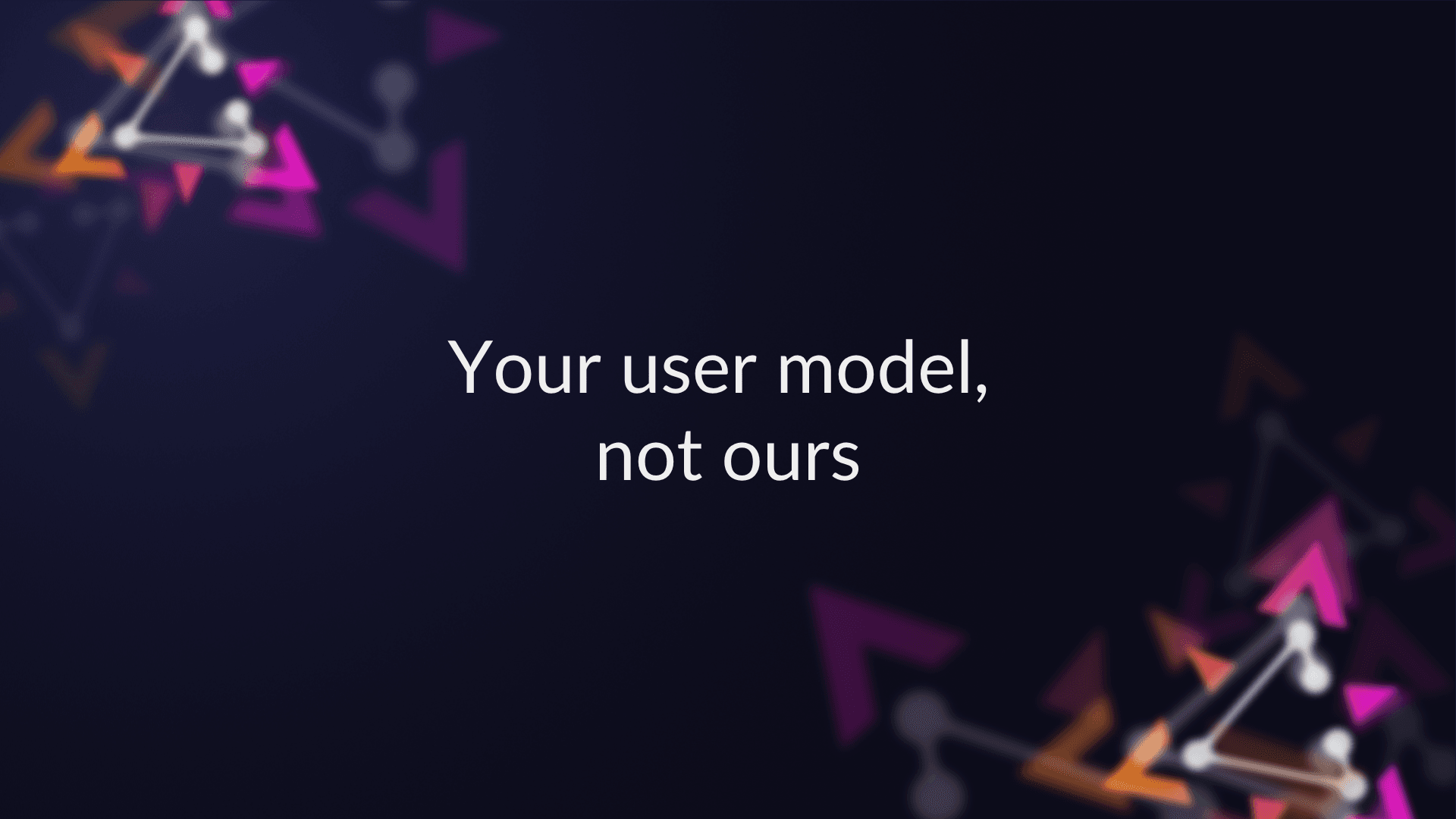 Next Zitadel preview: Your user model, not ours preview image