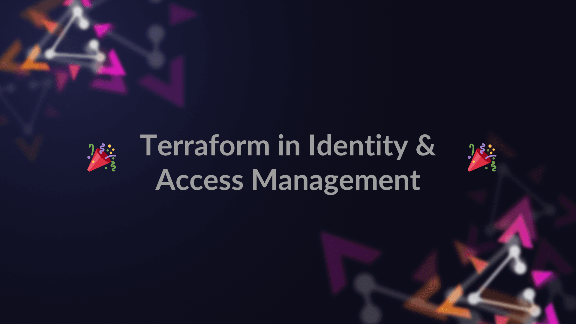Terraform in Identity and Access Management preview image